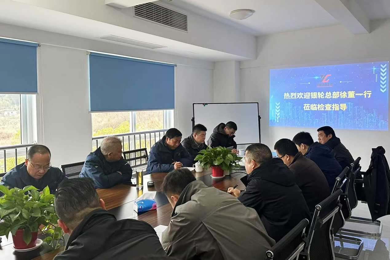 徐董事長一行蒞臨振華電鍍園區(qū)、銀昌表面處理指導(dǎo)工作并作重要指示
